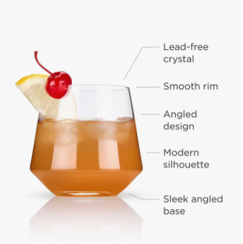 Viski Raye Cocktail Tumbler - Thumbnail 2